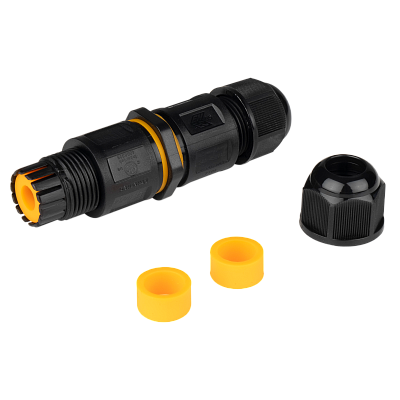 Кабельный коннектор PCC-I3-F 3x2.5 24A IP68 JAZZWAY